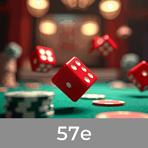 57e: Slots com Mega Jackpots, Jogos de Mesa Estratégicos e Real Dealer imersivo